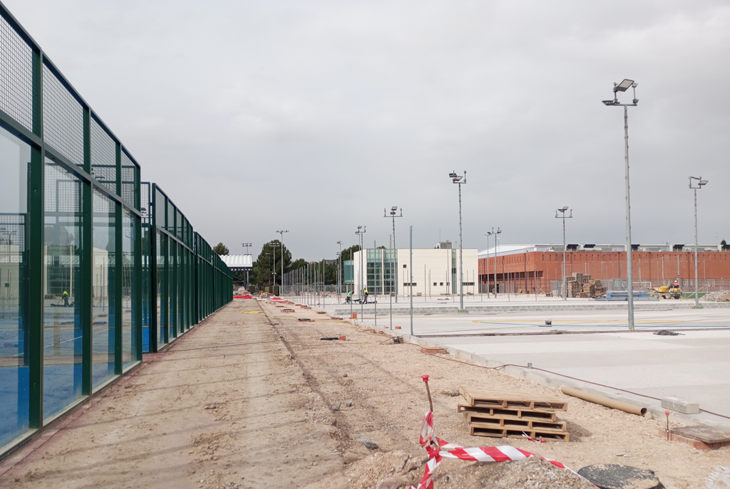 Obras instalaciones deportivas Sanfer